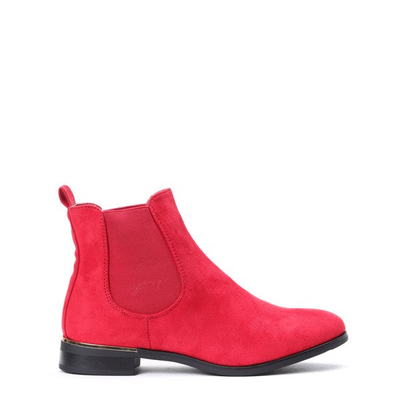 Czerwone sztyblety Lisa- Obuwie