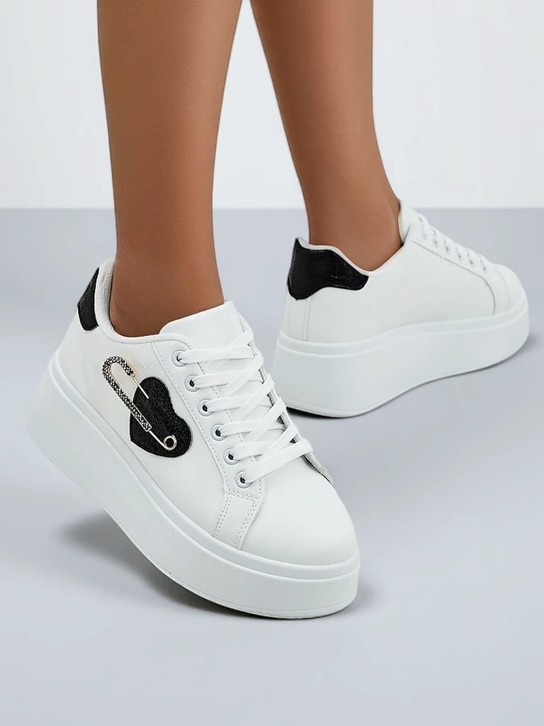 Royalfashion Adidași platformă pentru femei Lovig