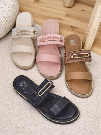 Royalfashion Papuci de damă cu talpă joasă Mamma