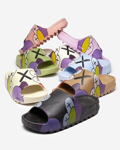 OUTLET Papuci de dama violet Elmino - Incaltaminte