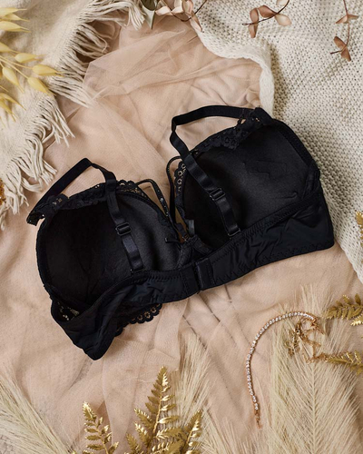 Royalfashion Sutien de damă decorat cu dantelă