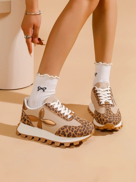 Sneakers sportive pentru femei Royalfashion pe o talpă mai groasă Aloqa