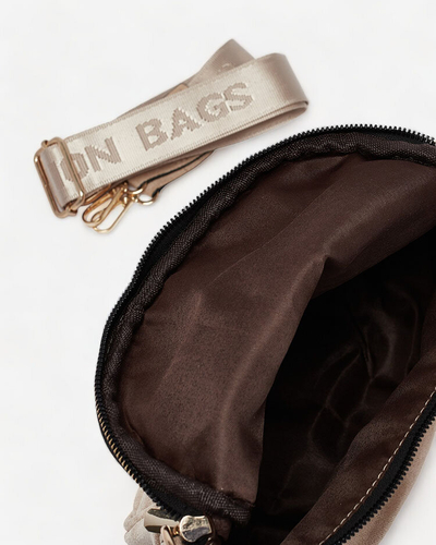 Royalfashion Geantă mică de damă din piele ecologică bej