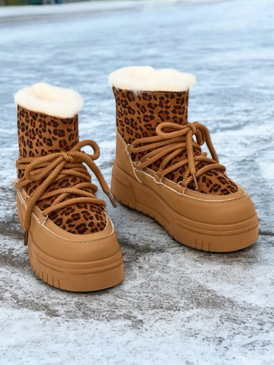 Cizme de zăpadă cu șireturi pentru femei de la Royalfashion Moniuc