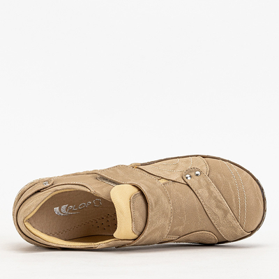 Pantofi sport dama bej Dulsi- Incaltaminte