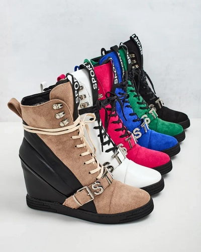 Royalfashion botine pe toc Ronii pentru femei