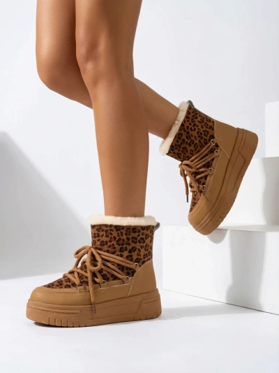 Cizme de zăpadă cu șireturi pentru femei de la Royalfashion Moniuc