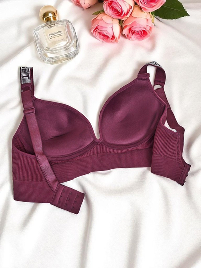 Royalfashion Sutien sport pentru femei, cu burete, Active Chic