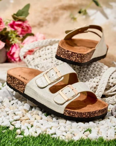 Royalfashion Flip-flops cu talpă plată Rolotta pentru femei