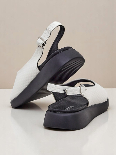 Royalfashion Sandal di hende muher cu suela mas diki Riva