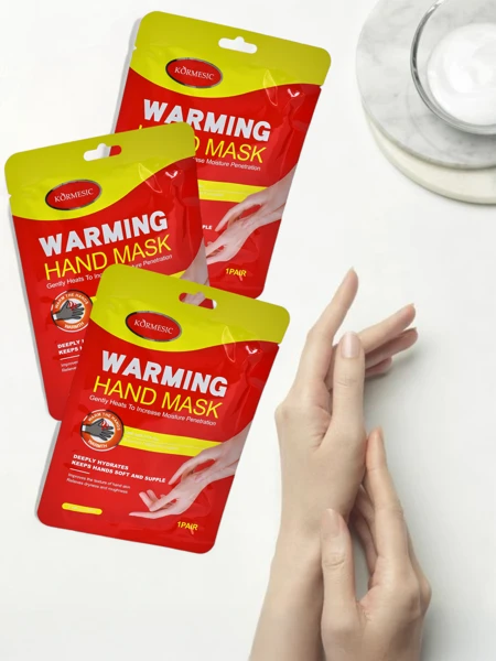 Mask chofe men Koremesic Aurelia - rejenerasyon entansif nan men yo