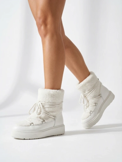 Cizme de zăpadă de damă cu blană Uvella