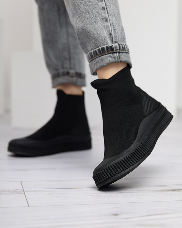 OUTLET Pantofi sport de dama negri by Bejoko - Incaltaminte