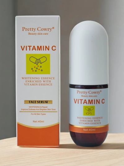 Serul Pretty Cowry pentru față cu Vitamina C 40 ml