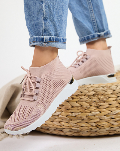 Pantofi sport roz pentru femei Bamggy - încălțăminte
