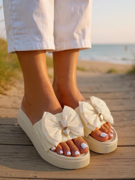 Royalfashion Damas klapki riba plataforma ku lolo Sento Pace