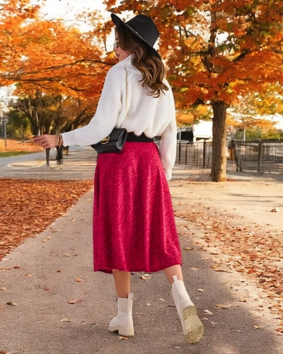 Fusta midi pentru femei de la Royalfashion