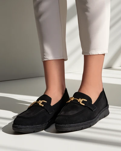 Încălțăminte slip-on pentru femei Royalfashion cu vârf decorativ