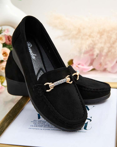 Royalfashion Mocasini de damă eko din piele de căprioară Ewo