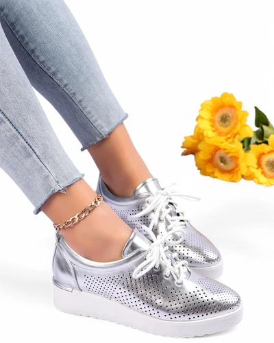 Royalfashion Pantofi perforați pentru femei Gofielle