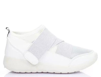 OUTLET Pantofi sport albi si argintii - Incaltaminte