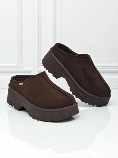 Botine scurte de damă a'la snowboots cu blană Calindra
