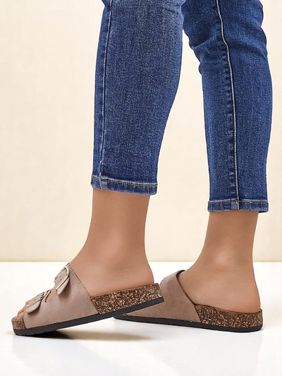 Sandale de damă Royalfashion cu catarame Foumy