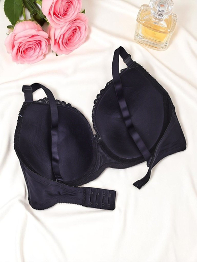 Royalfashion Sutien damă cu burete și dantelă Elegance Lace