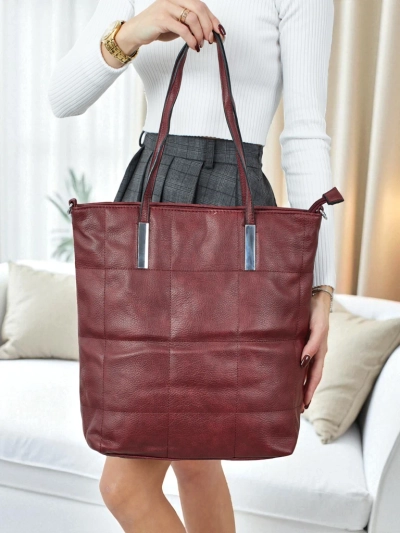 Geantă de damă shopper din piele ecologică Tessira
