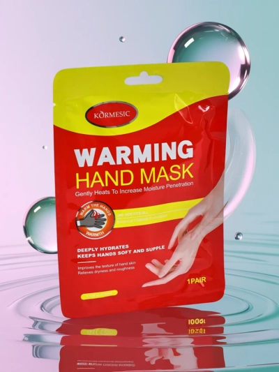 Mask chofe men Koremesic Aurelia - rejenerasyon entansif nan men yo