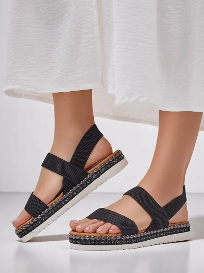 Sandale femei Royalfashion cu o talpă decorativă Zindas