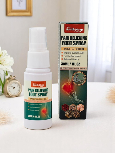 Spray pentru calmarea durerilor de picioare