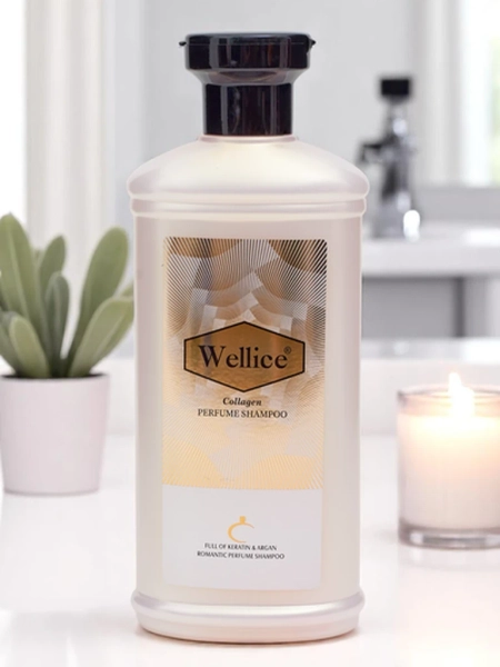 Șampon profesional cu colagen pentru păr – Hidratare intensivă și netezire a părului