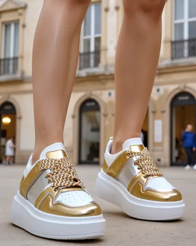 Royalfashion Pantofi sport cu platformă pentru femei Gevigos