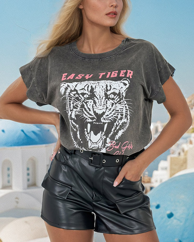 Royalfashion Tricou imprimat pentru femei