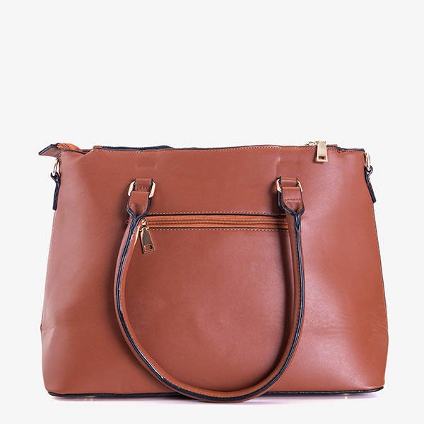 Geantă de umăr pentru femei maro - Genți de mână