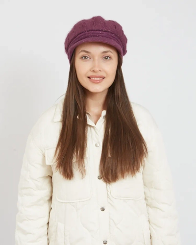 Royalfashion Beret cu vizier pentru femei