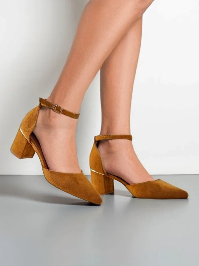 Royalfashion Pantofi cu toc mic pentru femei Caelda