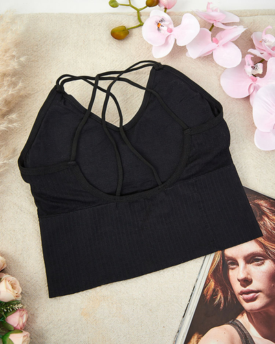 Royalfashion Sutien sport pentru femei cu zirconii