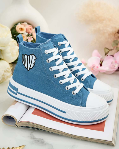 Royalfashion Adidași sport de damă cu imprimeu