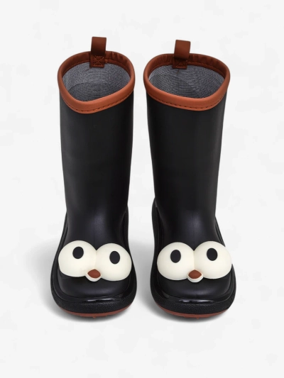 Cizmele de ploaie pentru copii Royalfashion Funny Eyes
