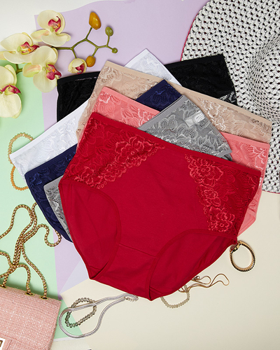 Un set de slip de dama 7 / pachet - Lenjerie intimă