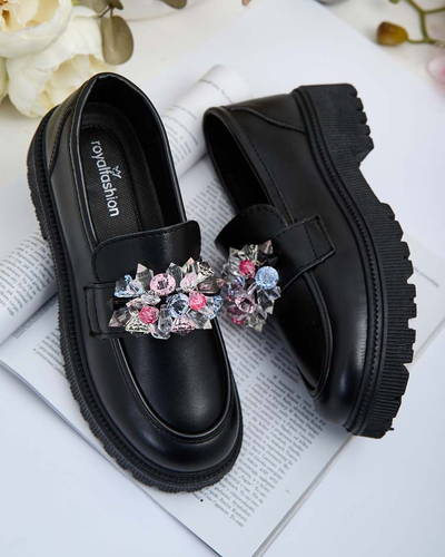 Royalfashion Mocasini de damă cu mărgele colorate Karonia
