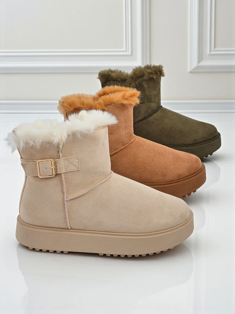 Royalfashion Krótke buti a'la śniegowce ženske Aurelia Classico