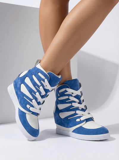 Royalfashion Cizme sport de damă pe toc Pamstinsa