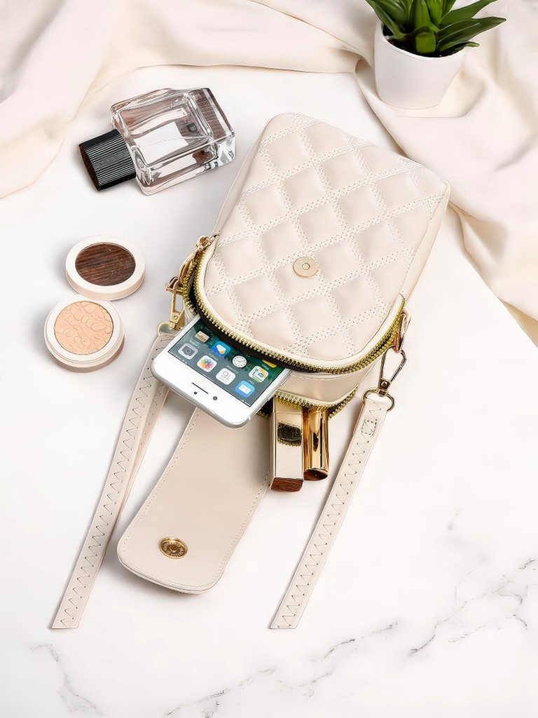 Royalfashion Geantă-portofel multifuncțională Charm matlasată