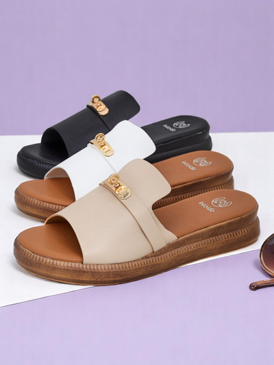 Royalfashion Sandale plate pentru femei Raphsody