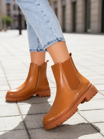 Royalfashion Cizme Dovivas din piele eko pentru femei