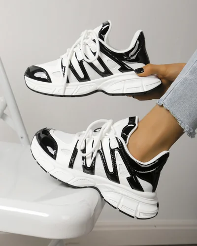 Pantofi sport Royalfashion pentru femei cu o talpă mai groasă Loness