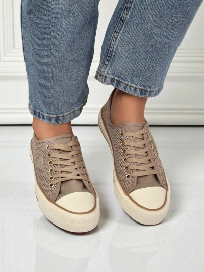 Sneakers perforate Royalfashion pentru femei Rebbse